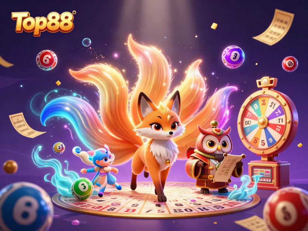 Engage in thrilling gambling adventures with Top88 featuring vibrant characters and dynamic gameplay elements.