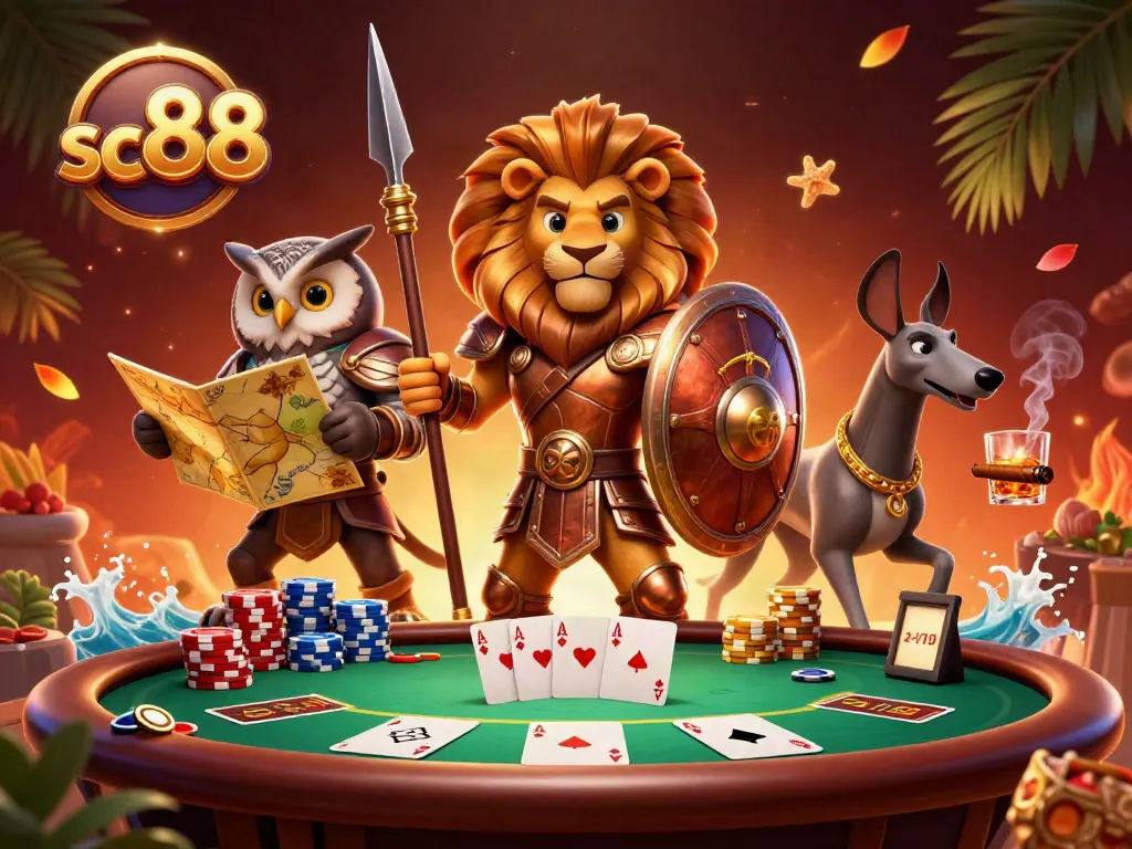 Experience the excitement of sc88 with vibrant poker action and strategic gameplay in a casino atmosphere.