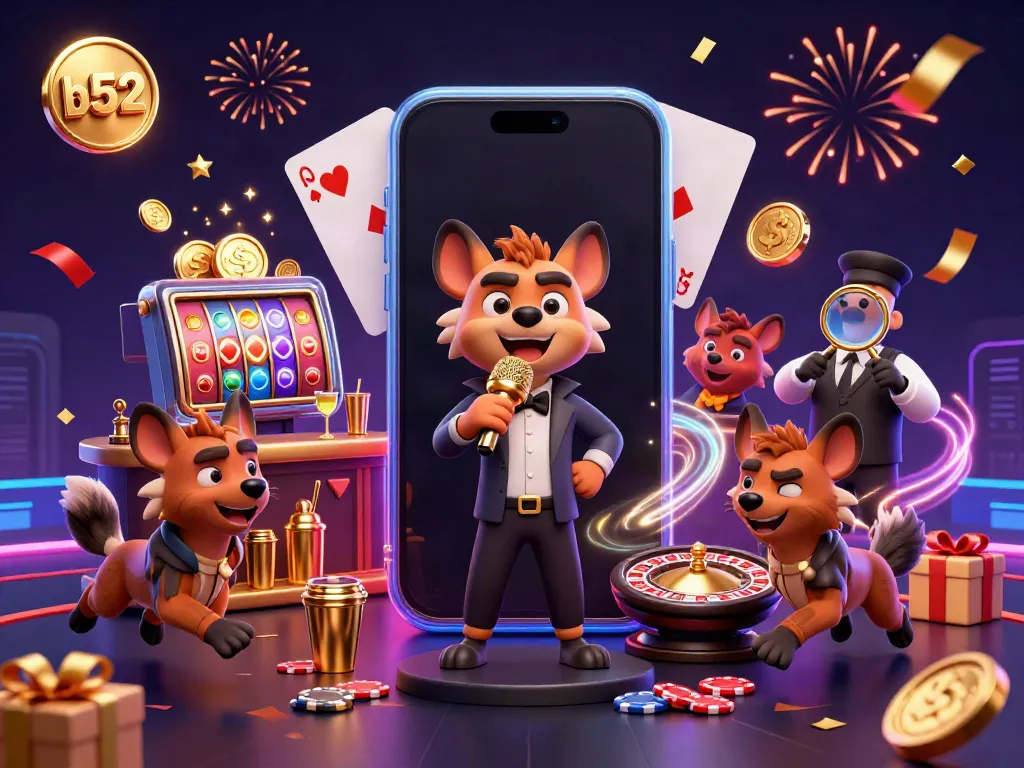 Engage with the entertaining hyena crew at the b52 comedy casino club, blending humor and gaming excitement.