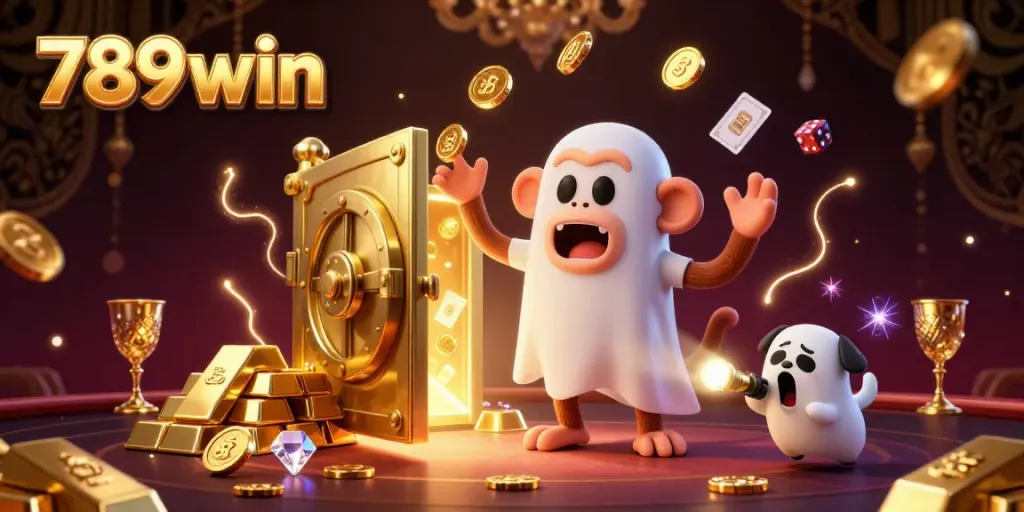 Experience thrilling adventures with 789win as you play in a vibrant haunted casino.