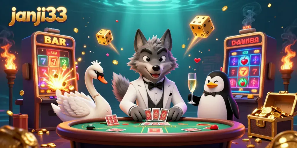 Jadilah bagian dari janji33 saat bertaruh di meja baccarat dengan beragam karakter unik.