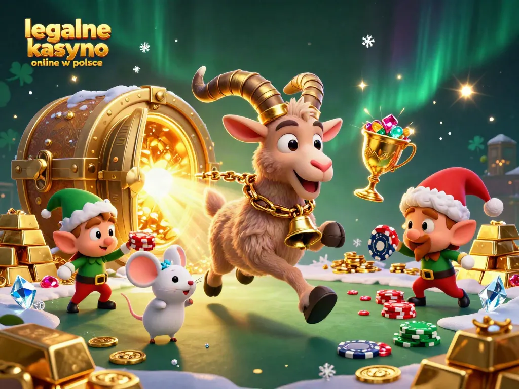 Engage with the holiday spirit at legalne kasyno online w polsce featuring a festive casino scene.