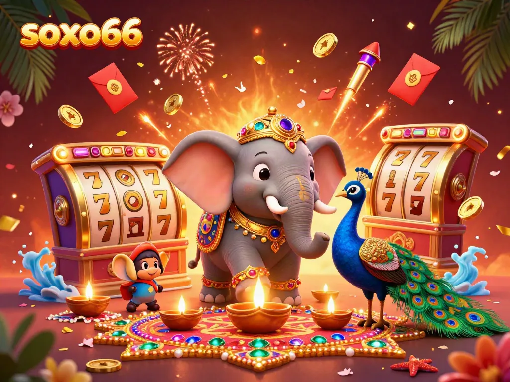 Experience the excitement of soxo66 as playful luck symbols bring casino fun alive!