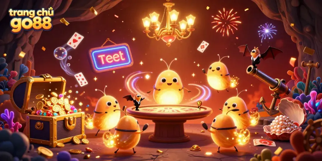 trang chủ go88, đội ngũ đom đóm phát sáng tạo không gian casino đầy sắc màu