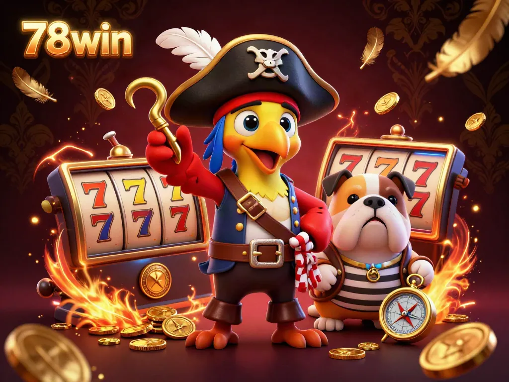 Experience the excitement of the 78win casino scene with dynamic characters and rich visuals.