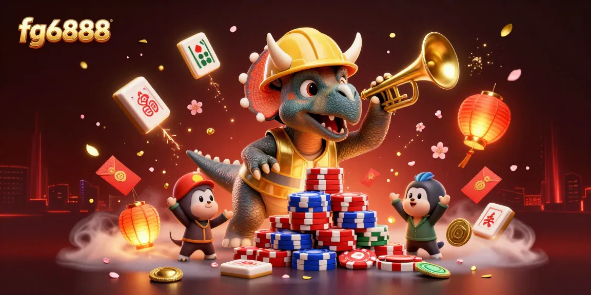 fg6888 xây dựng một kim tự tháp chip poker giữa những bông hoa anh đào và đèn lồng