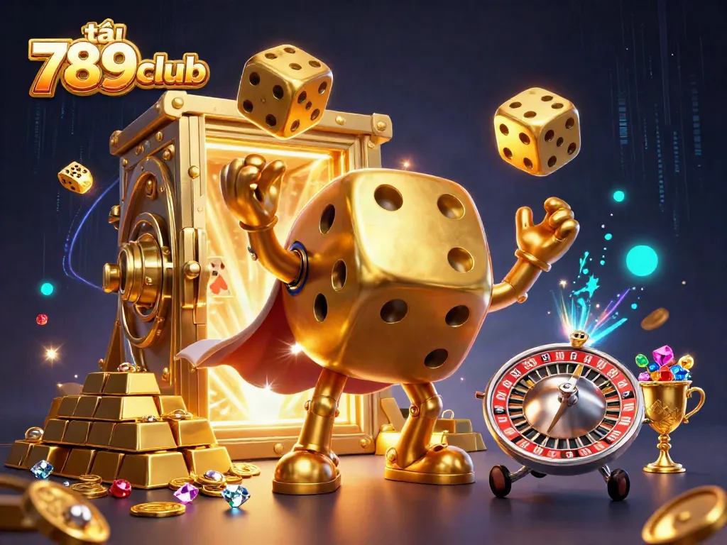 Play and win in thrilling games with tải 789club featuring a vibrant 3D casino scene.