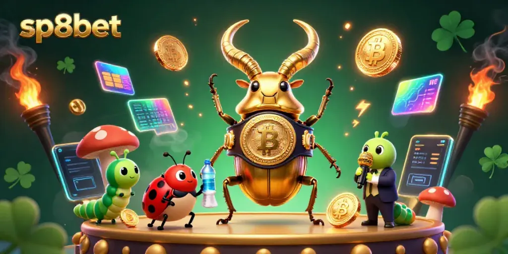 Experience thrilling gaming at sp8bet with vivid 3D casino characters and digital excitement.