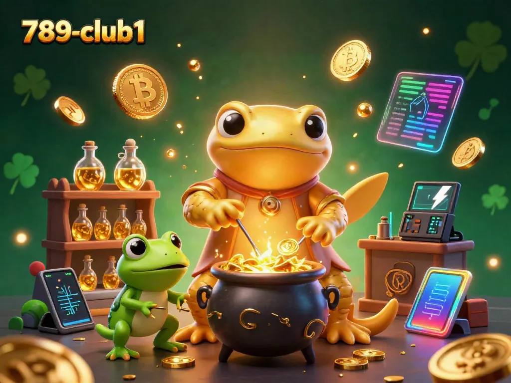 Experience thrilling gameplay with 789-club1 as a giant golden salamander leads a fantasy-filled casino adventure.