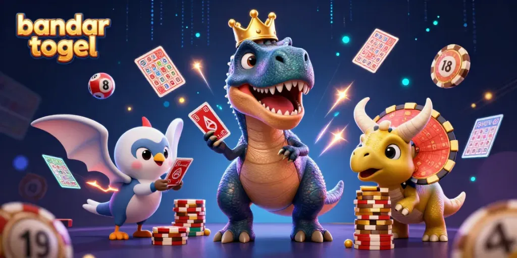Mendapatkan informasi terupdate tentang bandar togel dengan ilustrasi kartun 3D yang menyenangkan.